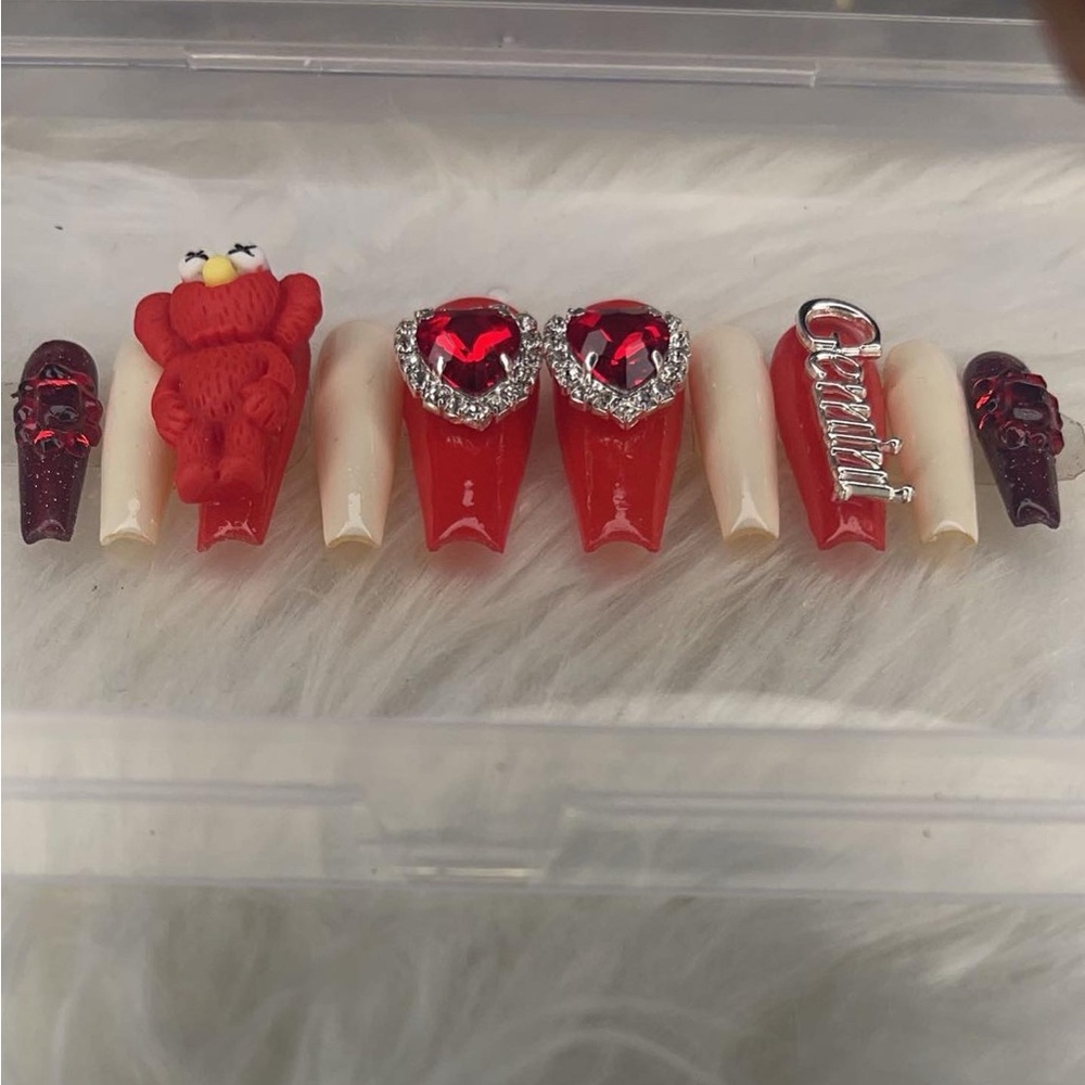 Gemini Press On Nails View 3